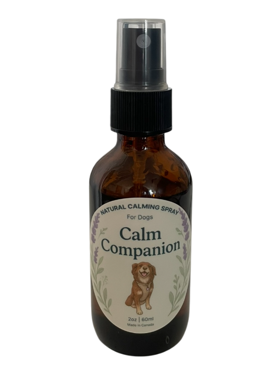 Calm Companion – Natural Calming Spray for Dogs (2oz)